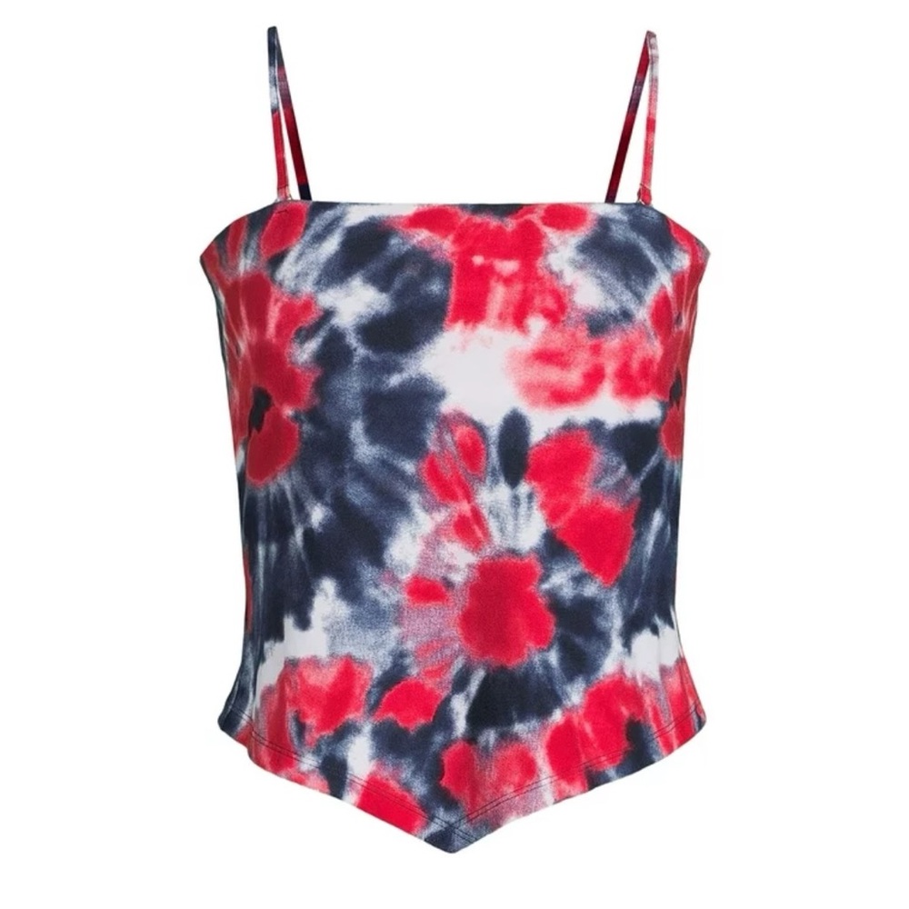 No Boundaries Tie-Dye Crop Top/Tube Top